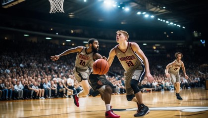 [NBA]火力全开！亚历山大追身三分命中
